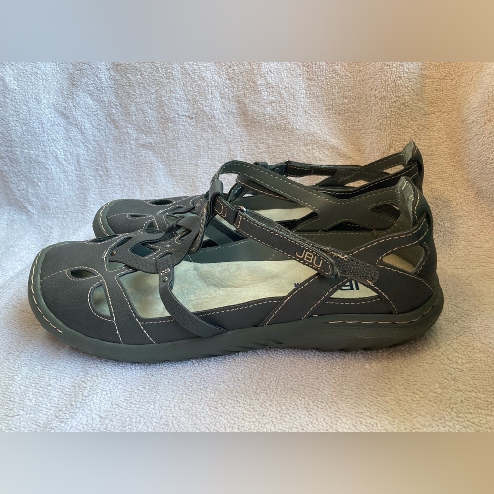 JBU Sydney grey sandals- 9 - Picture 4 of 6
